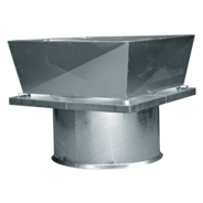SS & Heavy Duty Roof Mounted Axial Fans – Vertical Discharge