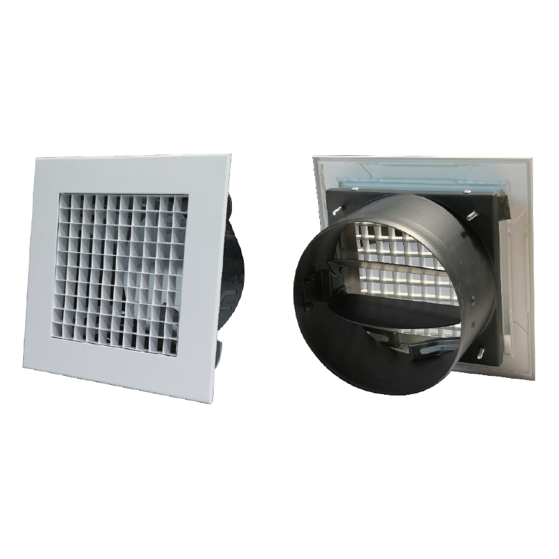 Eggcrate Grilles with Fixing Clip Reducing Neck