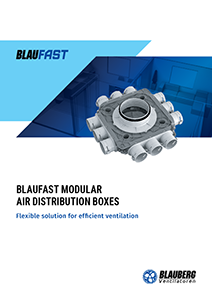 Catalogue "BlauFast modular air distribution boxes"